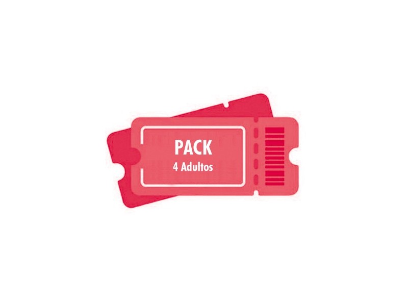 Pack 4 adultos