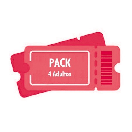 Pack 4 adultos